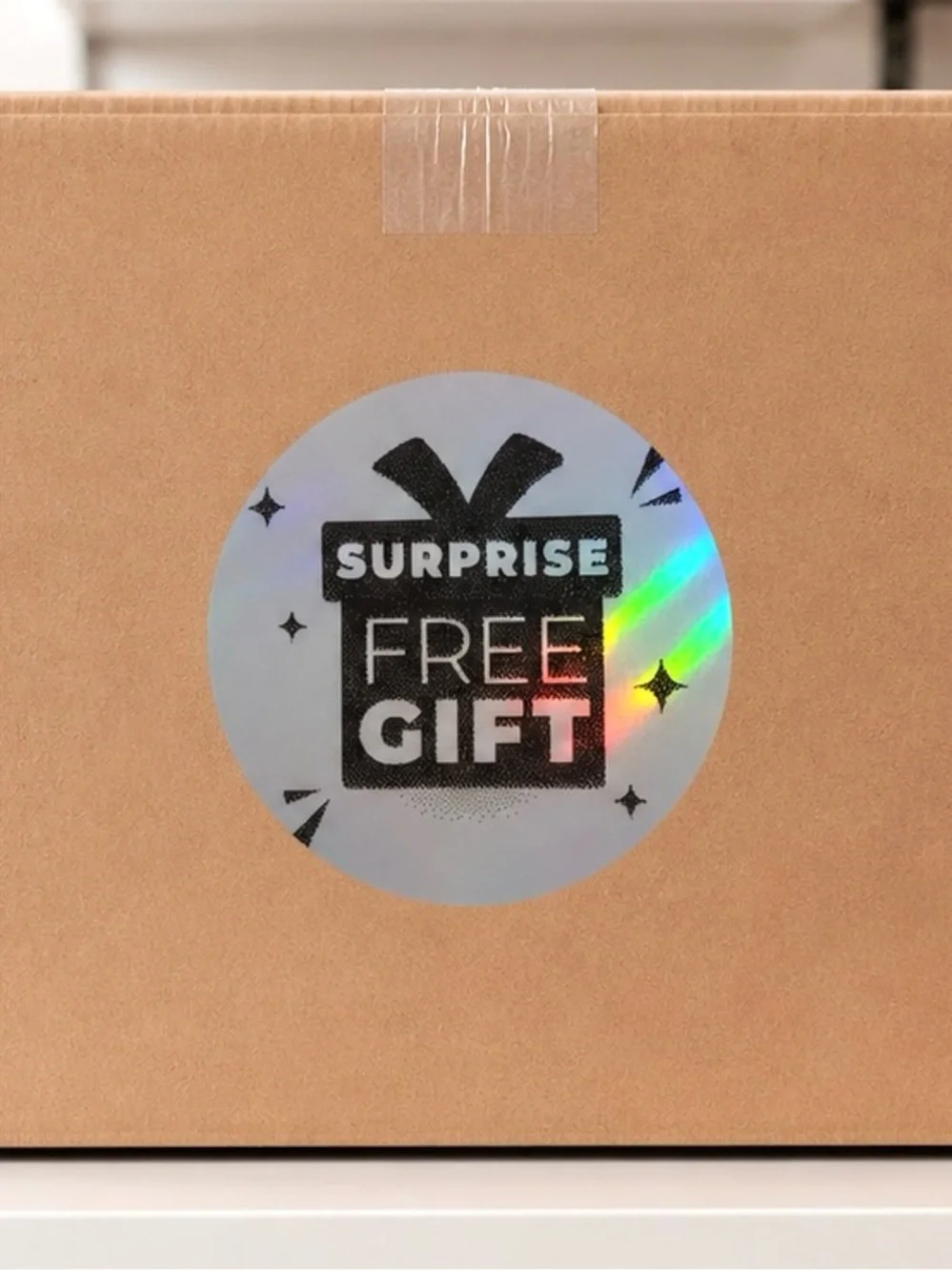 Free Gift Holographic Stickers-100ct.